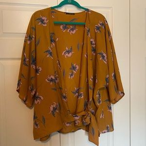 Women’s front tie over piece